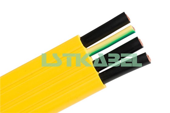 黄色扁电缆